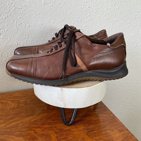 Bacco Bucci Oxford Lace Up Leather Dress Shoes Size 10 - Picture 1 of 9